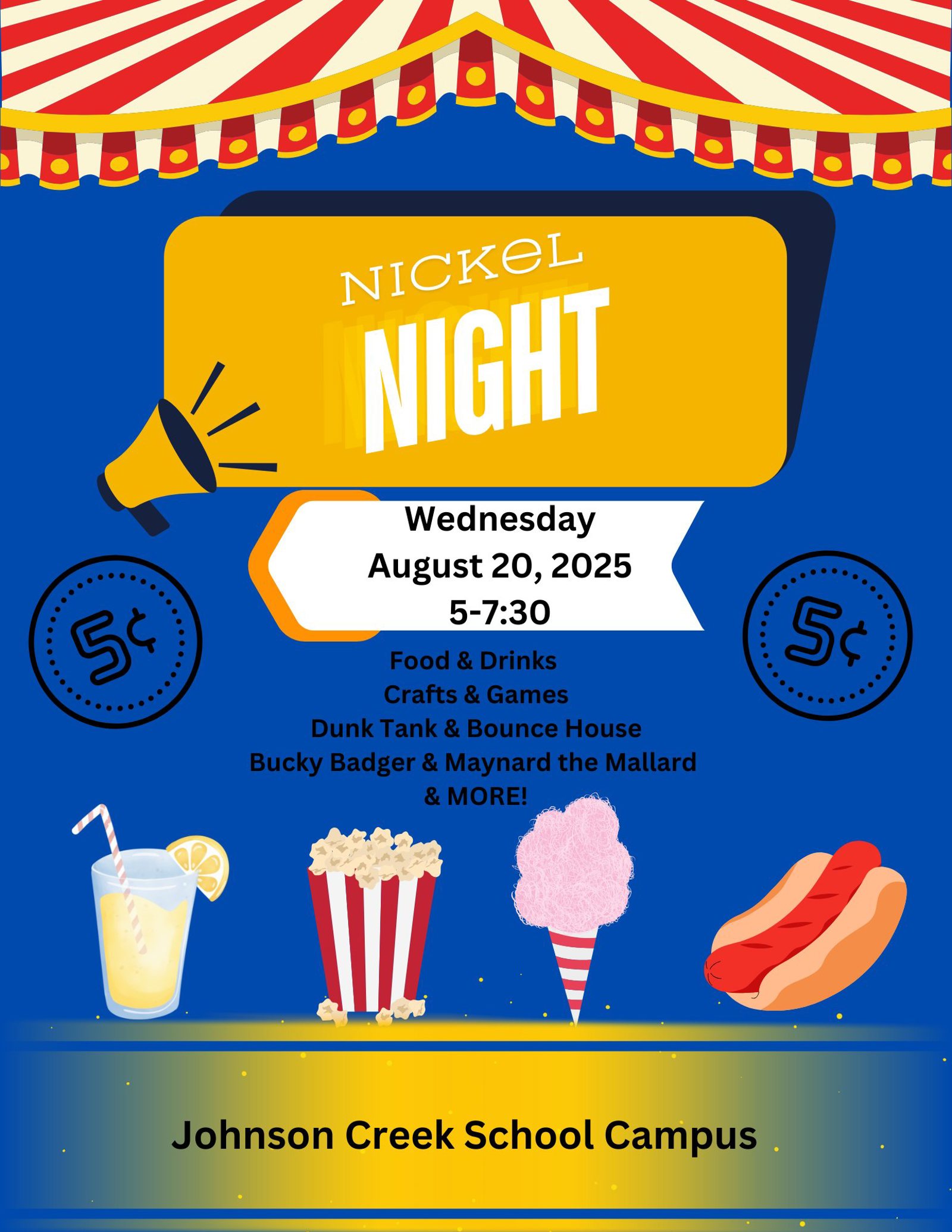 Nickel Night 2025 Flyer