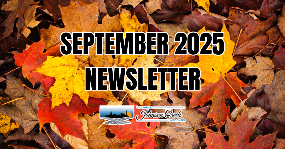 Featured image of Village Newsletter - September 2025