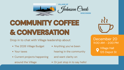 Community Coffee & Conversation