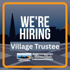 VILLAGE TRUSTEE VACANCY