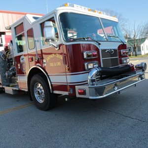 2021 Fire Truck Front Close Up
